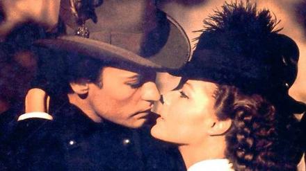 Helmut Berger und Romy Schneider in "Ludwig".