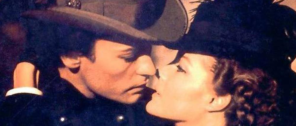 Helmut Berger und Romy Schneider in "Ludwig".