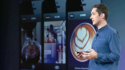 Kevin Systrom von Instagram