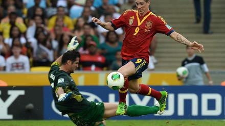 Vierfacher Torschütze: Fernando Torres (rechts).