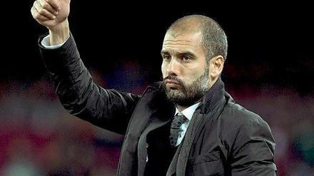 Pep Guardiola nimmt die Aufregung um seine Person gelassen hin ... noch.