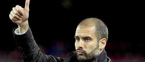 Pep Guardiola nimmt die Aufregung um seine Person gelassen hin ... noch.