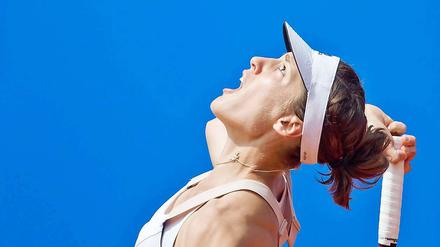 Schrei nach Erfolg. Andrea Petkovic dachte schon ans Aufhören, jetzt will sie noch einmal angreifen.