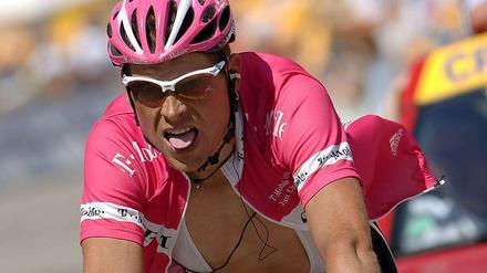 Jan Ullrich beim Radfahren.