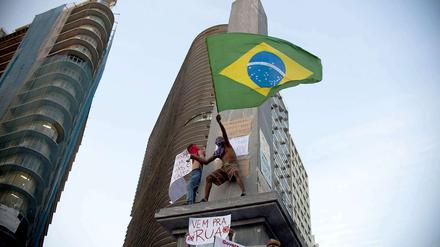 Proteste in Brasilien.