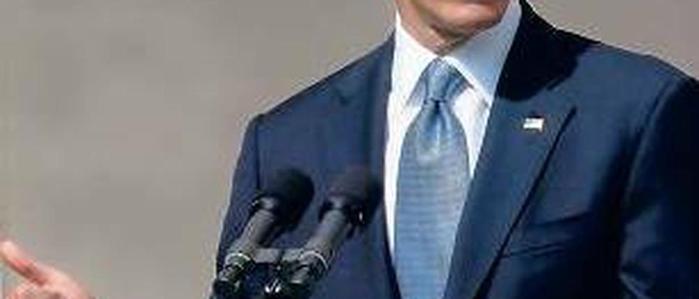 Seine Klima-Rede will der Präsident an der Georgetown-Universität halten. Foto: rtr