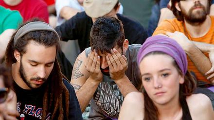 Zukunft ungewiss. Bei den Protesten gegen die hohe Jugendarbeitslosigkeit in Spanien äußern vor allem die jungen Leute ihren Unmut über den krisenbelasteten Arbeitsmarkt. 