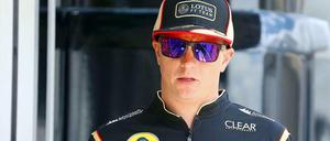 Kimi Raikkönen, 33, von den Journalisten gefürchtet, von den Fans verehrt.