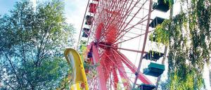 Ausgesessen: 2001 gingen die Spreepark-Betreiber pleite. Seitdem ist nicht nur das Gestrüpp über den Rummel gewachsen, sondern auch der Schuldenberg. 