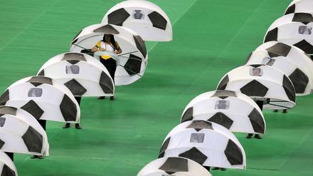 Balla balla? Der Fußball dominiert.