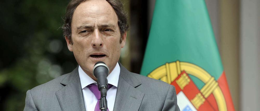 Am Dienstag reichte Portugals Außenminister Paulo Portas sein Rücktrittsgesuch ein. Seine Entscheidung sei „unwiderruflich“.
