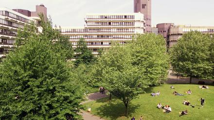 Schauplatz der Auseinandersetzung: der Campus der Universität Duisburg-Essen. 