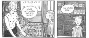 Dunkle Vergangenheit: Eine Szene aus dem Buch.