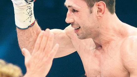 Obenauf. Boxer Felix Sturm ist bereit für einen WM-Kampf. Foto: dpa