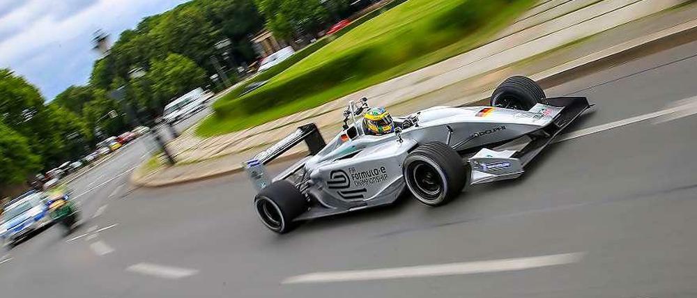 Berlin wieder Rennsportstadt? Die Formel E startet bald in Tempelhof.