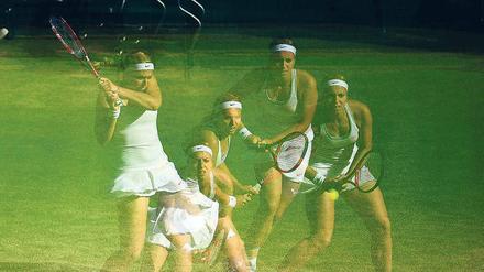 Sabine überall: Lisicki hat sich den Erfolg in Wimbledon hart erarbeitet.
