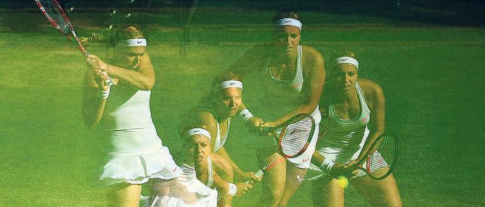 Sabine überall: Lisicki hat sich den Erfolg in Wimbledon hart erarbeitet.