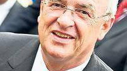 Der 12,8-Millionen-Euro-Mann. VW-Chef Martin Winterkorn. Foto: dpa