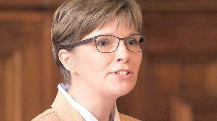 Claudia Buch, die neue Präsidentin des Instituts für Wirtschaftsforschung Halle (IWH). Sie ist zugleich Mitglied im Wirtschafts-Sachverständigenrat.