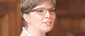 Claudia Buch, die neue Präsidentin des Instituts für Wirtschaftsforschung Halle (IWH). Sie ist zugleich Mitglied im Wirtschafts-Sachverständigenrat.