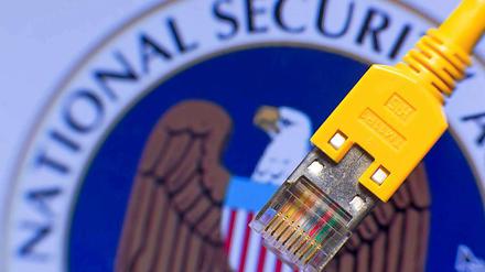 Illustration der Ausspähungen durch die NSA.