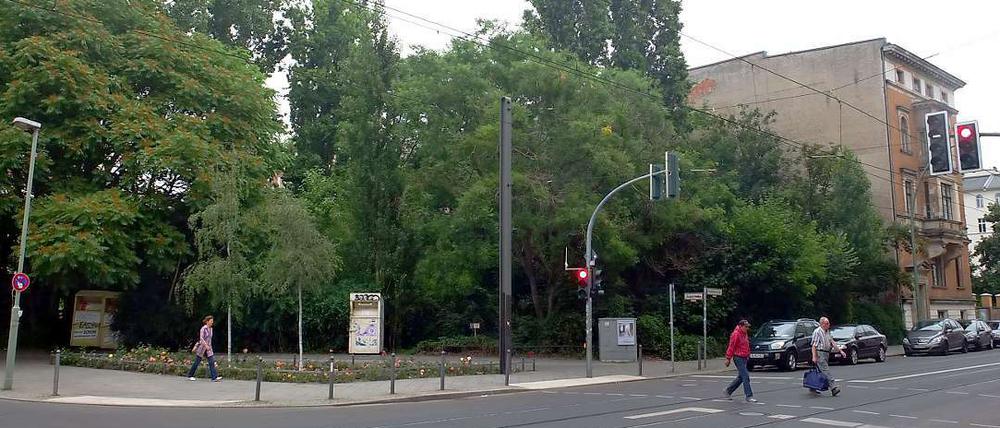 Begehrte Lage: Das Grundstück, für das der Senat der Firma von Jette Joop den Zuschlag gegeben hat, liegt an der Ackerstraße in Mitte.