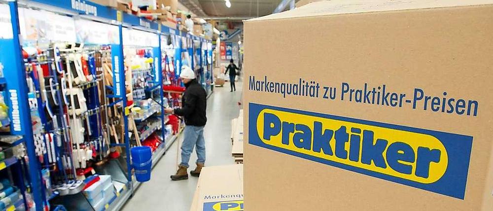 Baumarkt vor dem Aus. Praktiker ist überschuldet und Zahlungsunfähig.