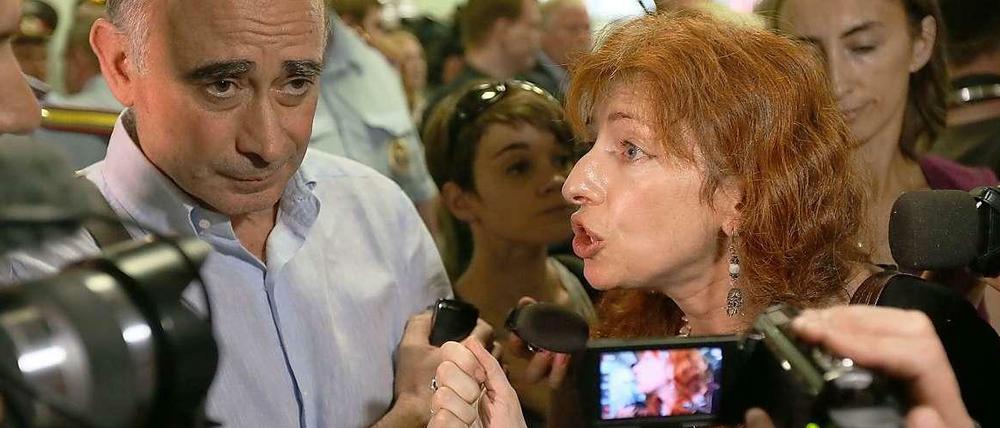 Die Menschenrechtlerin Tanya Lokshina hat Edward Snowden am Flughafen in Moskau getroffen. 