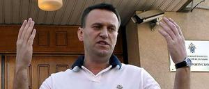 Der Verurteilte Alexey Nawalny