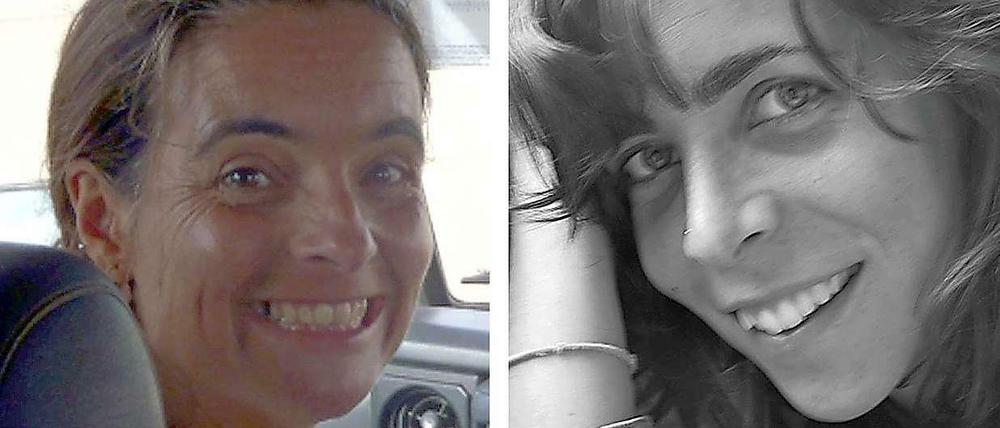Montserrat Serra (links) und Blanca Thibaut haben für die Organisation Ärzte ohne Grenzen im kenianischen Flüchtlingslager Dadaab gearbeitet. Dort wurden sie im Oktober 2011 vermutlich von der islamistischen Miliz Al Schabaab entführt. Am Donnerstag sind sie nach Angaben der Ärzteorganisation frei gekommen.