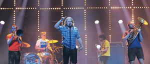 Akademiker in Lederhosen. LaBrassBanda wurden beim deutschen Vorentscheid zum ESC nur Zweiter. Sie hätten in Malmö bestimmt besser abgeschnitten als Cascada. Foto: dpa