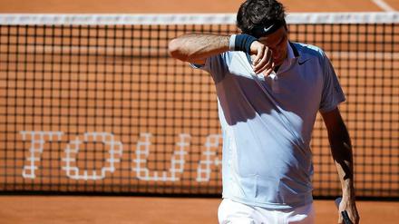 Nach Thomas Haas scheidet auch Roger Federer bim Turnier in Hamburg aus.