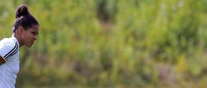 Die Antreiberin. Okoyino da Mbabi wird wichtiger für das deutsche Team.