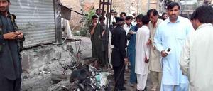 Motorrad eines der Attentäter