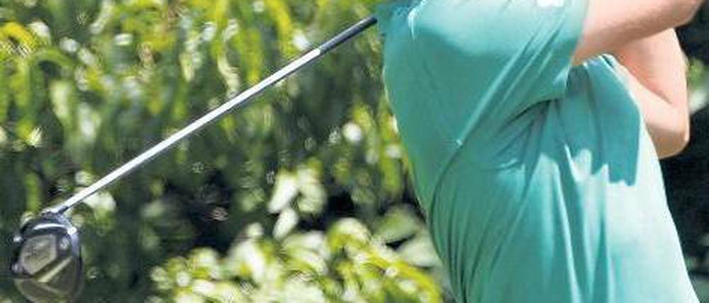 Gut aufgeschlagen. Der 19-jährige Spieth hat in Muirfield den Cut geschafft. Foto: AFP