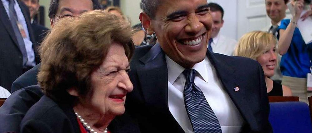 Von John F. Kennedy bis zu Barack Obama berichtete die White-House-Korrespondentin Helen Thomas über die US-Präsidenten.