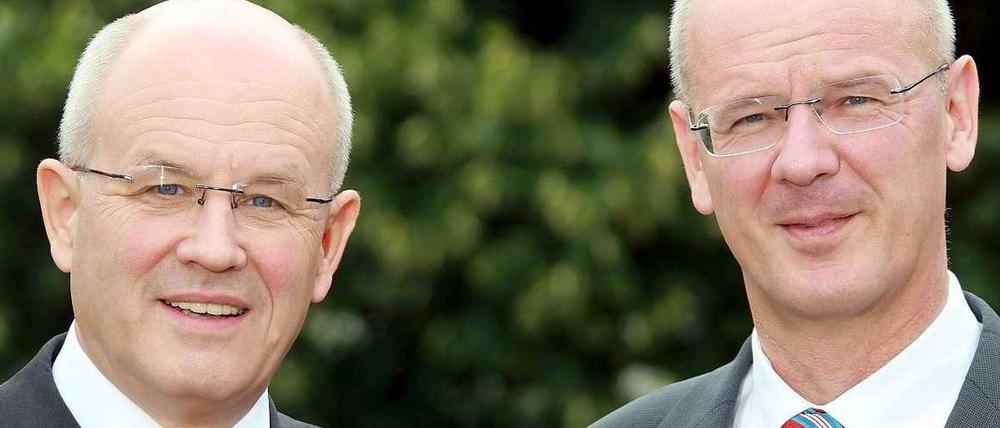 Zu weit gegangen? Siegfried Kauder (r.) kandidiert gegen die eigene Partei, Bruder Volker sieht "klassischen Fall für einen Parteiausschluss".