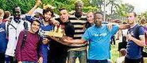 Neue Heimat Berlin? Die Spieler des Teams aus Kreuzberg.