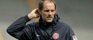 Trainer Tuchel gibt die sportliche Leitlinie bei Mainz vor.