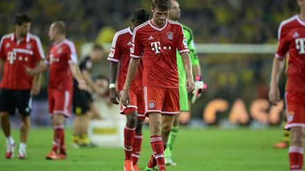 Gar nichts Müller, oder was? Bayerns Thomas Müller und die Bayern verpassen ihren ersten Titelgewinn in der Saison 2013/14.