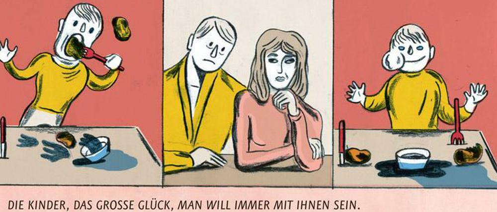 Eingezwängt zwischen Freiheit und Zwängen: Eine Seite aus dem besprochenen Buch.