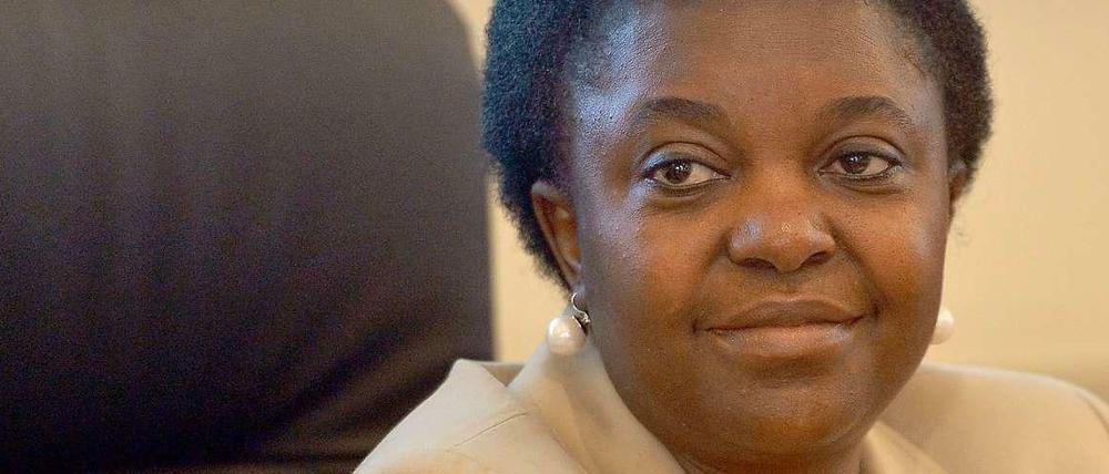 Sie ist das Ziel rassistischer Anfeindungen: Die italienische Integrationsministerin Cécile Kyenge.