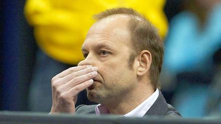 Nachdenklich: Marco Baldi hat mal wieder das Alba-Team umgekrempelt.