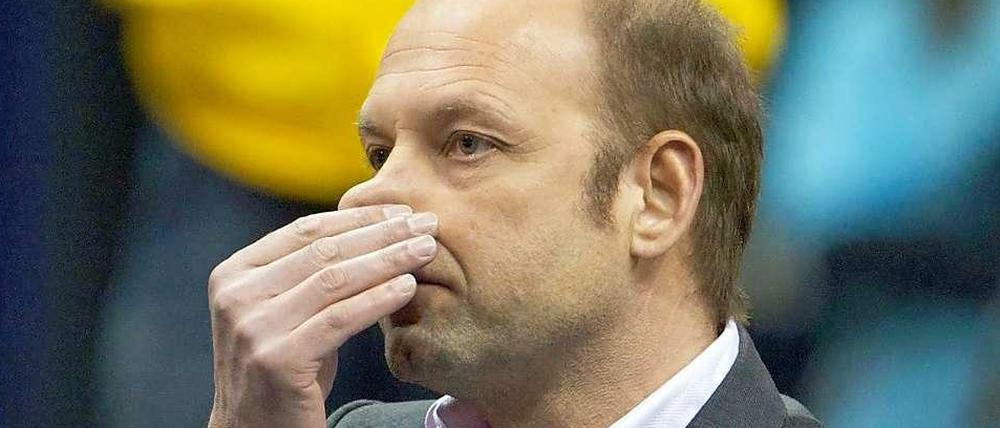 Nachdenklich: Marco Baldi hat mal wieder das Alba-Team umgekrempelt.