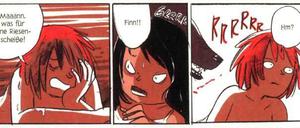 Mark Twain an der Saale: Eine Szene aus Olivia Viewegs „Huck Finn“.