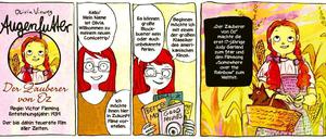 Willkommen! Die ersten Panels von Olivia Viewegs neuem Strip, der am Sonntag im Tagesspiegel Premiere hat.