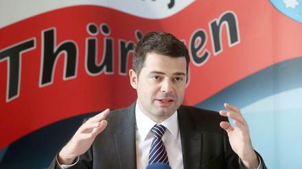 Thüringer Fraktionsvorsitzende der CDU Mike Mohring.