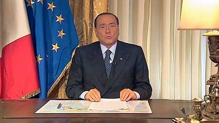 Verurteilt: Italiens Ex-Regierungschef Silvio Berlusconi
