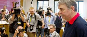 Gustl-Mollath vor Journalisten