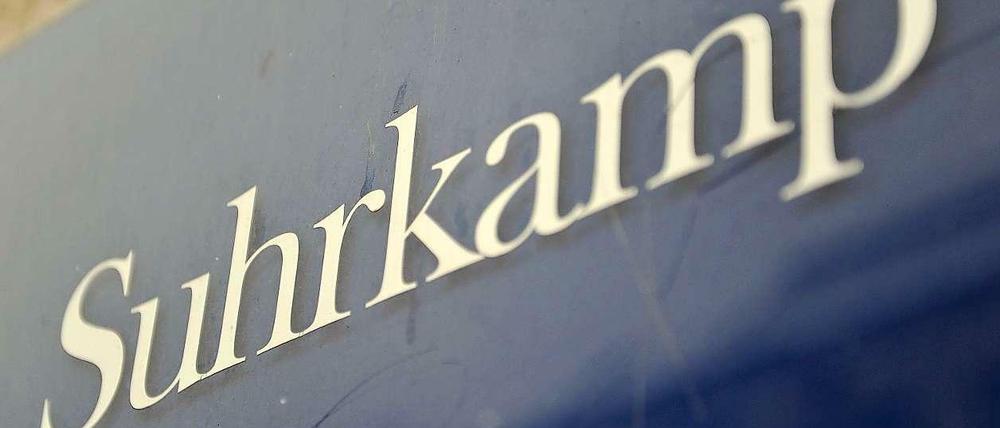 Der Suhrkamp-Verlag hat Insolvenz angemeldet.